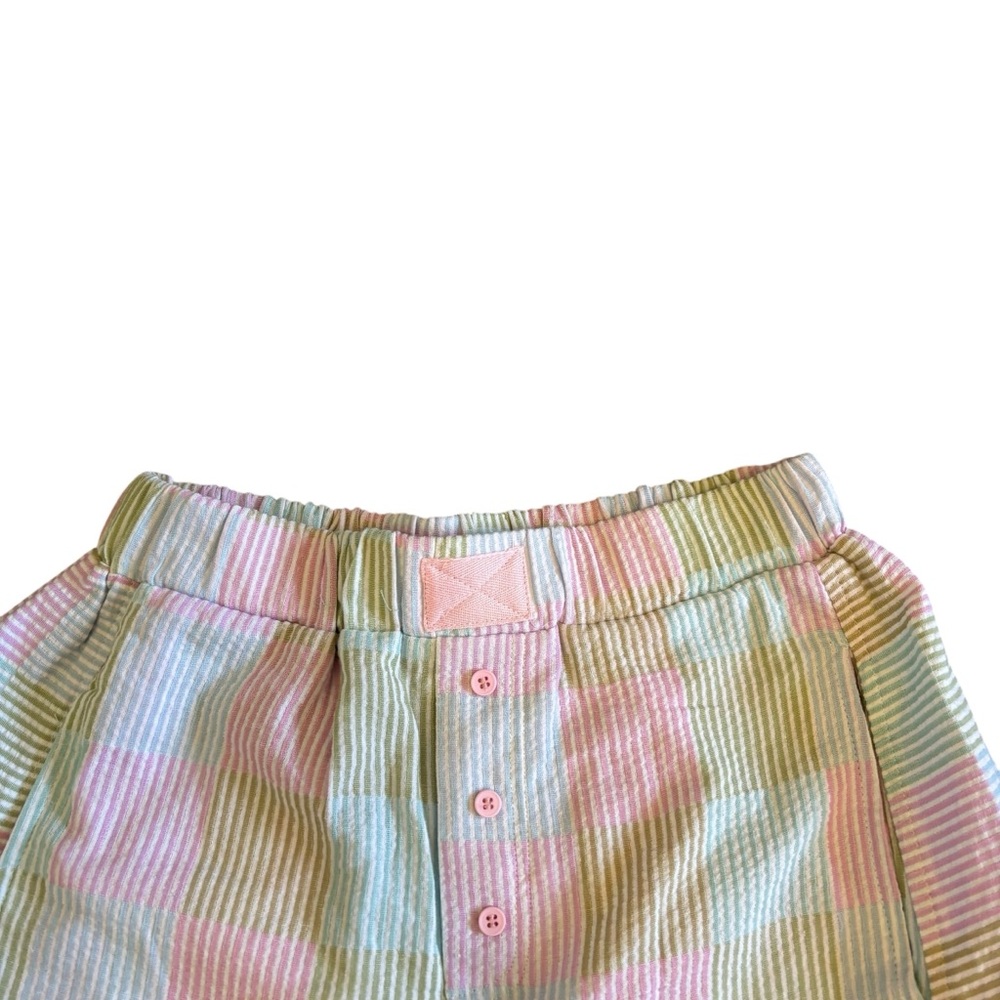 Pastel Plaid Women boxer Shorts - Picture 7 of 12